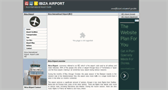 Desktop Screenshot of ibiza-airport.org